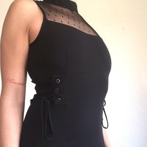 🕷 Want and Need Corset Tie Dress 🕷